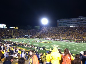 Alumni members from all over the country attended the Mizzou vs. Arkansas St. game. 